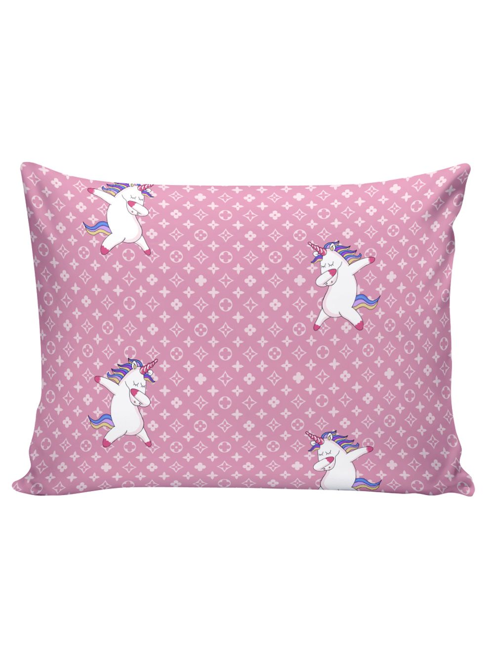 Постельное белье  поплин Сказка "Единорог" 1,5-сп  Наволочка 50х70 см 1 шт  Простынь  150x215 см  Пододеяльник 145x215 см