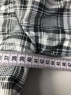 Пальто Ti-Max белое в клетку на 7 лет, новое