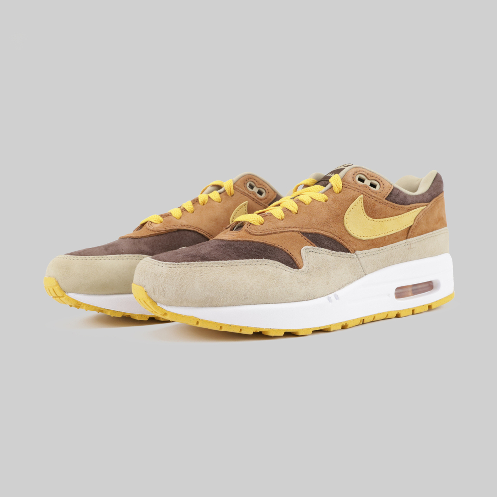 Кроссовки Nike Air Max 1 PRM Ugly Duckling Pecan - купить в магазине Dice с бесплатной доставкой по России