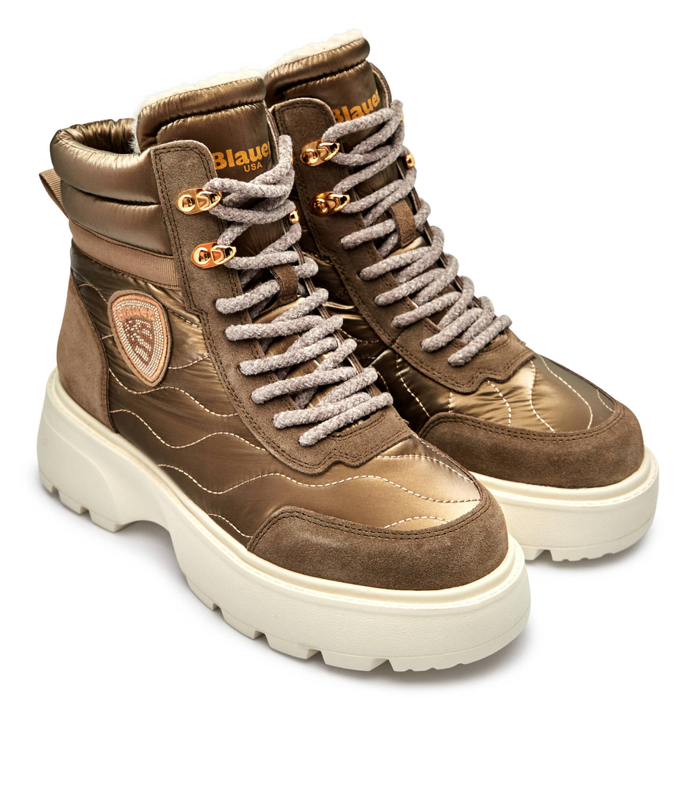 Утепленные трапперы BLAUER - коричневый(F4BLANCA03 NYS)