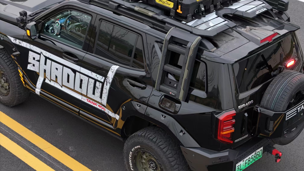 Tank400 лестница для верхнего багажника Explorer