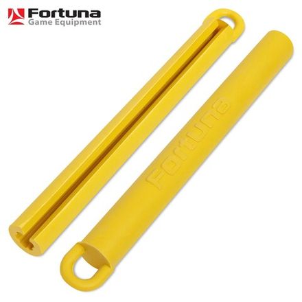 Держатель для кия резиновый желтый 195мм