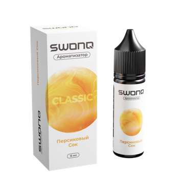 Купить Ароматизатор SWONQ Classic Cluster 15 мл - Персиковый Сок