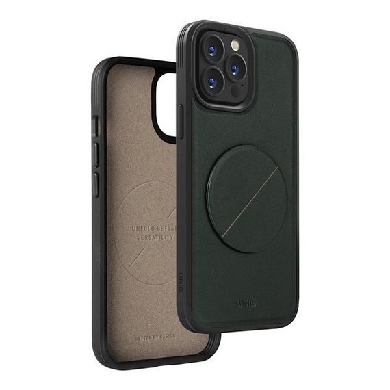 Чехол Uniq Novo with magnetic grip для iPhone 14 Pro (IP6.1P(2022)-NOVOGRN) зеленый