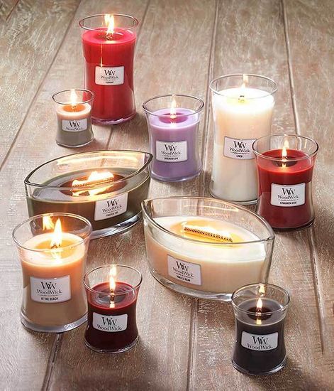 Древесный дым, ароматическая свеча, WoodWick