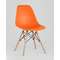 Стул Eames Style DSW оранжевый (разборный каркас)