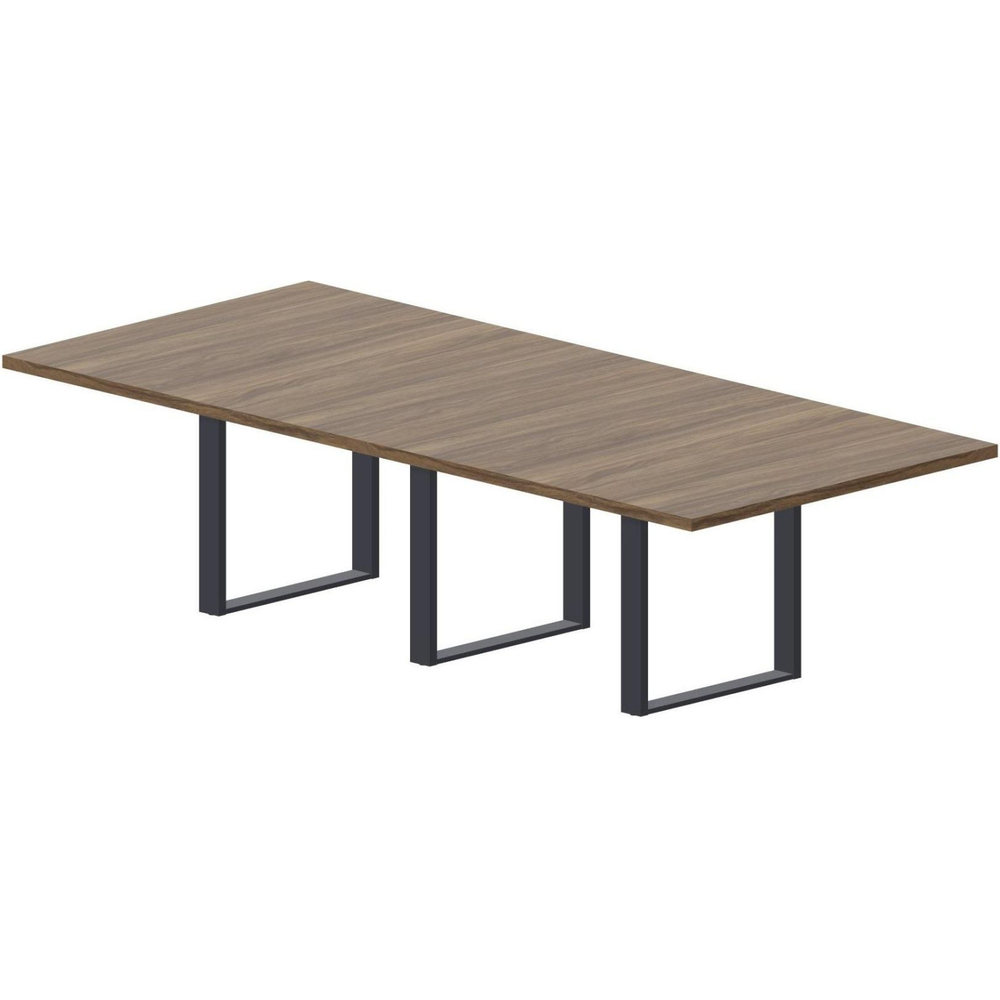 Стол Fortum для совещаний Д280 Орех/Антрацит FTM2812WNAN