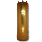 Шар фольгированный Буква I 101,6 см (Золотой)