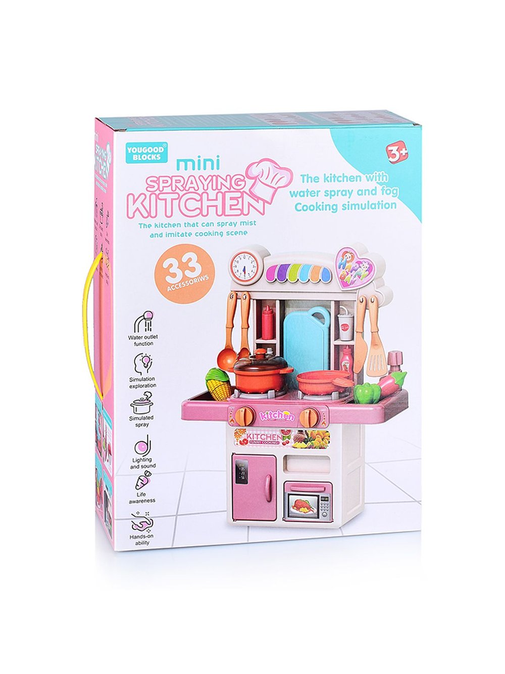 Игровой набор Кухня с дополнительными аксессуарами (353-16B)