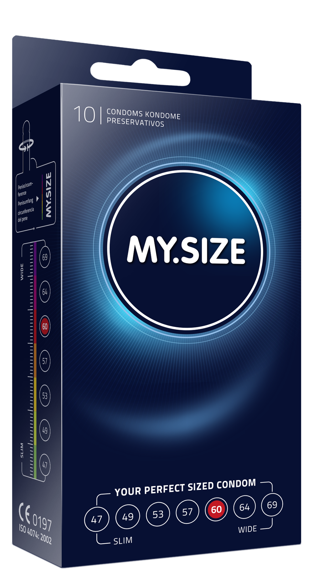 Презервативы MY.SIZE №10 Размер 60 4304MS