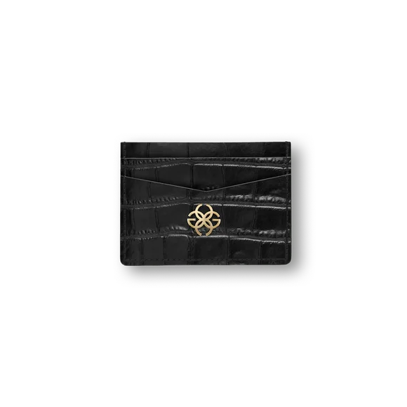 Card Holder / Натуральная кожа с тиснением под крокодила