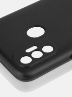 Чехол ROSCO для Tecno Spark 7 оптом (арт. TCN-S7-COLOURFUL-BLACK)