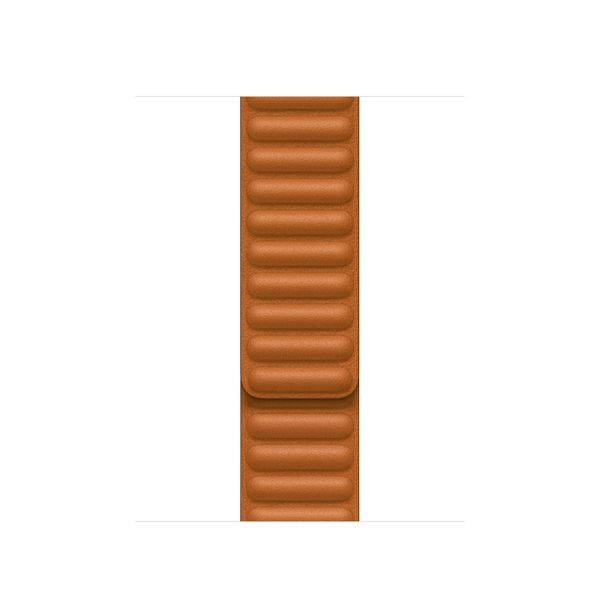 Умные часы Apple Watch Series 7 GPS + Cellular 45mm Titanium Case with Golden Brown Leather Link