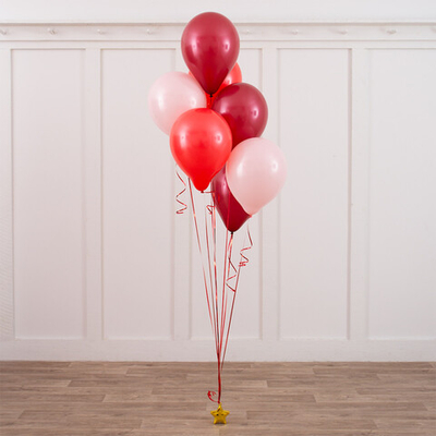 Фонтан шаров "Великолепие бордо"