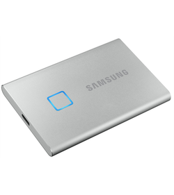 Твердотельный накопитель SSD Samsung T7 External 2Tb SILVER USB 3.2 (MU-PC2T0S/WW) 1year