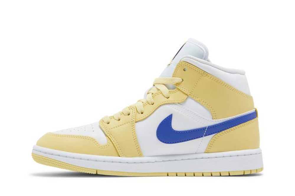 Кроссовки Jordan Air Jordan 1 Mid "Lemon Wash" (Женская размерная сетка)