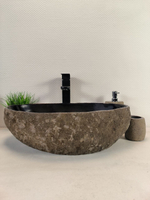 Раковина из речного камня RS-65623 51*32*15 0862