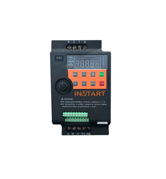 Купить Преобразователь частоты VCI-G2,2-4В (2,2кВт, 5,1А, 3Ф, 380В±15%, 50Гц/60Гц, IP20, VCI, INSTART) недорого со склада в Хабаровске, Якутске, Владивостоке, Южно-Сахалинске, Благовещенске