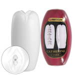 Белый мастурбатор-вагина Catherine (Цвет: белый)
