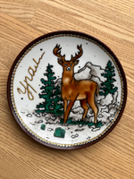 Тарелка сувенирная "Урал" (мал.)