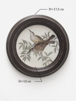 Картины на стену интерьерная на холсте 3 шт 17.5 см