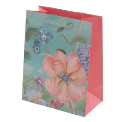 GAEM Пакет подарочный (бумага 210г/м2, блок 12шт), L18 W10 H23 см, 4в.