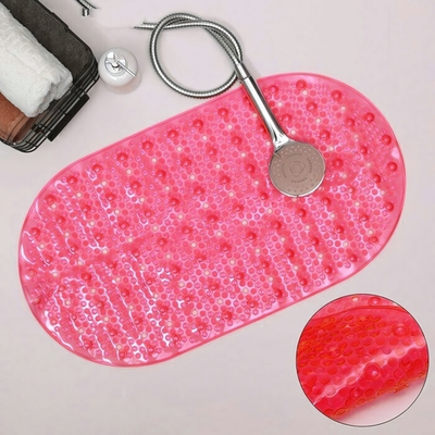 Коврик SPA AQUA-Prime 68*38см Дождь (розовый)