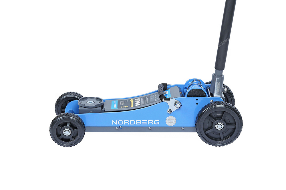 NORDBERG (N32031N) Домкрат подкатной с большими колесами, 3 т