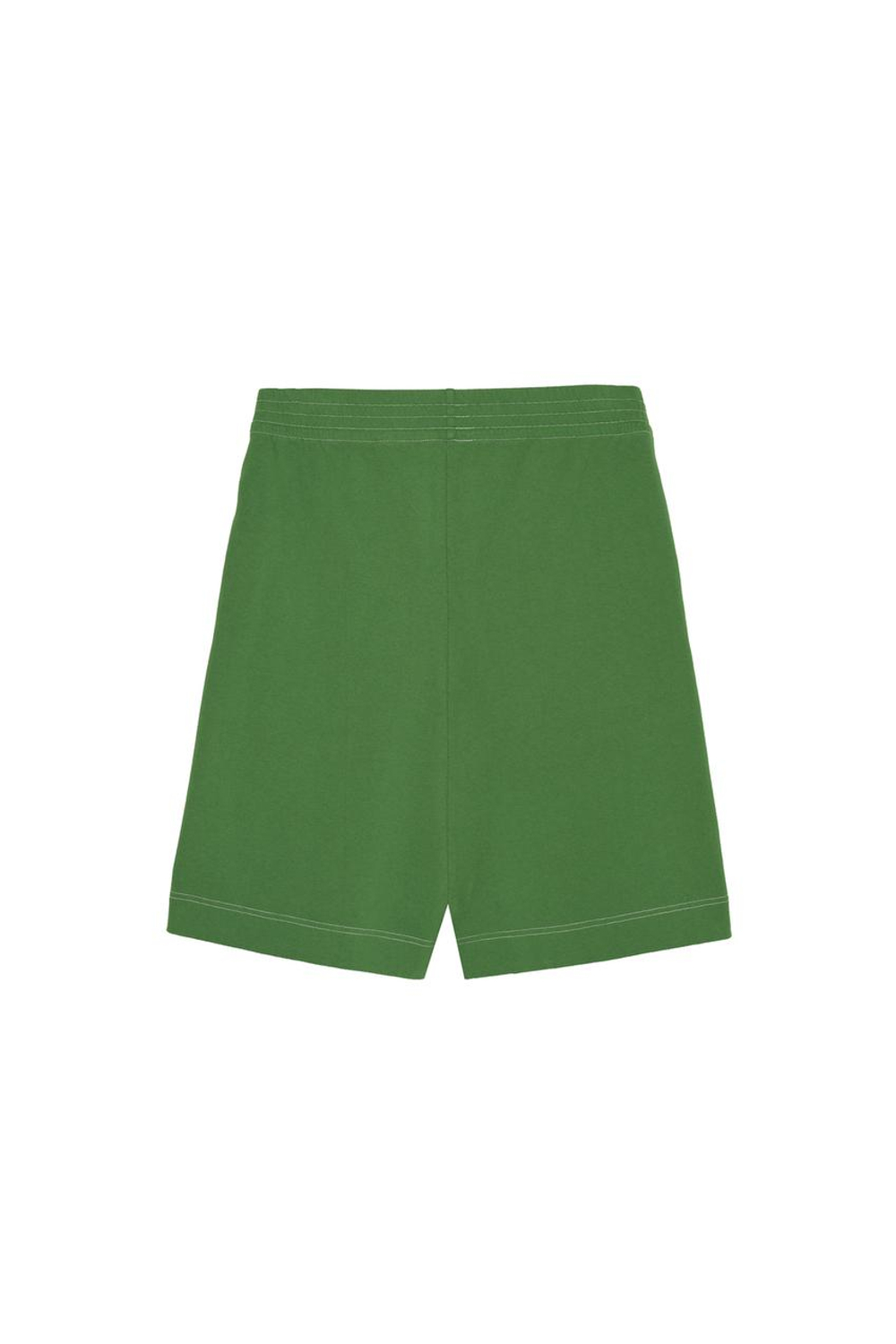 ZARA X BENITO ANTONIO ШИРОКИЕ СПОРТИВНЫЕ ШОРТЫ-БЕРМУДЫ, ЗЕЛЕНЫЙ
