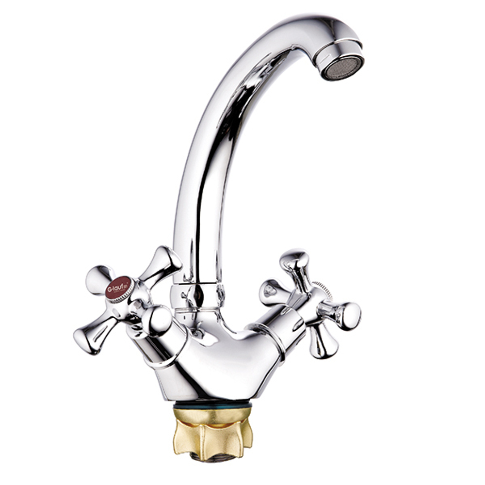 Смеситель для кухни 1/2 кер п\гайку QTZ4-C827  17631