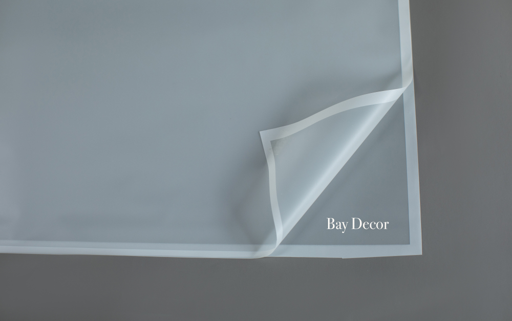 Аквабумага CYCBWM2021-1 полупрозрачная молочная с белой рамкой