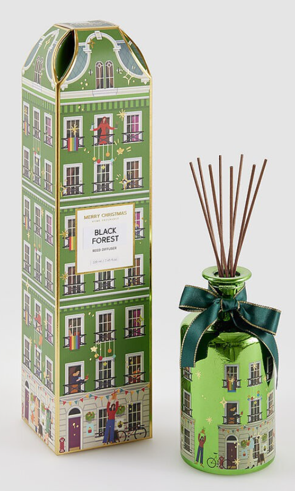 Аромат в бутылке- домике RUE DE RIVOLU H13,5 200 ml стекло EDG