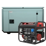 Генератор бензиновый SUNREKA G6500EAX с кожухом Geon 1200 RAL 7031