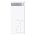 Внешний Аккумулятор (Power Bank) Remax RPL-58 20000 mAh (5,0V - 1A, 2USB) Белый