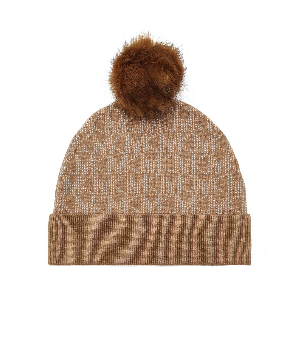 шапка Michael Kors - коричневый(MU2001A46G)