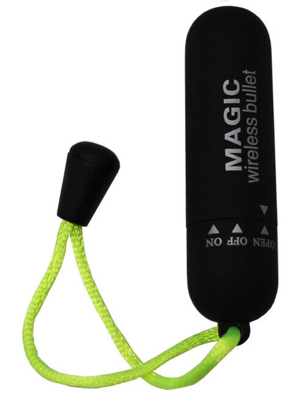 Вибропуля черная "Magic bullet" (Цвет: черный)