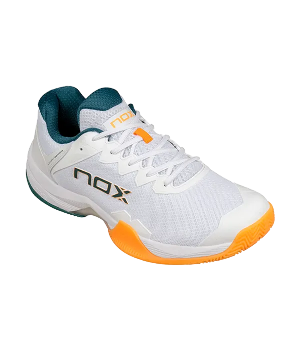 NOX ML10 HEXA Белые-Абрикосовые кроссовки