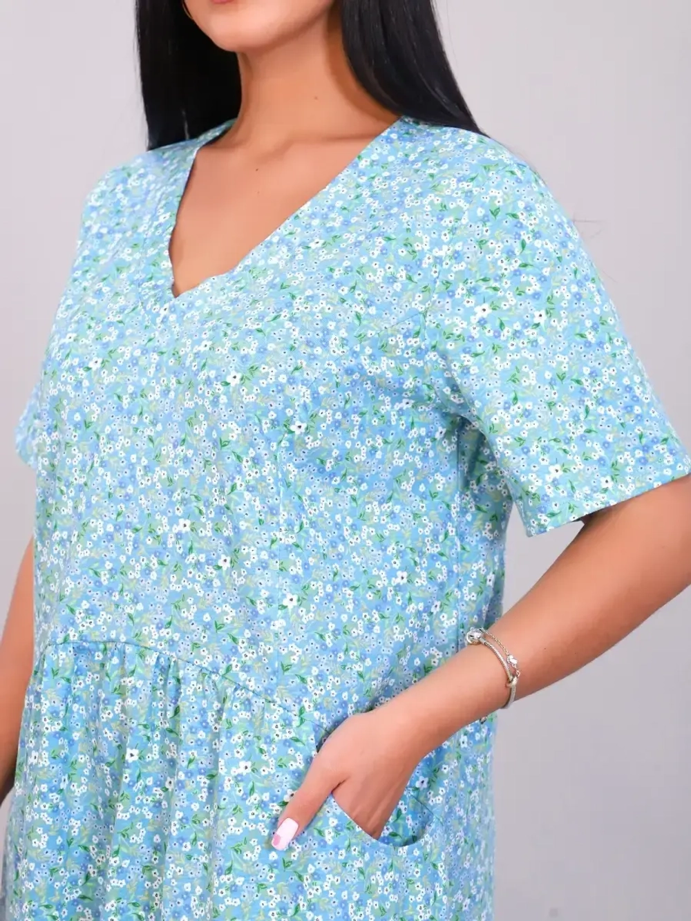 Платье бохо большие размеры