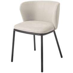 Стул Ciselia бежевый шенилл