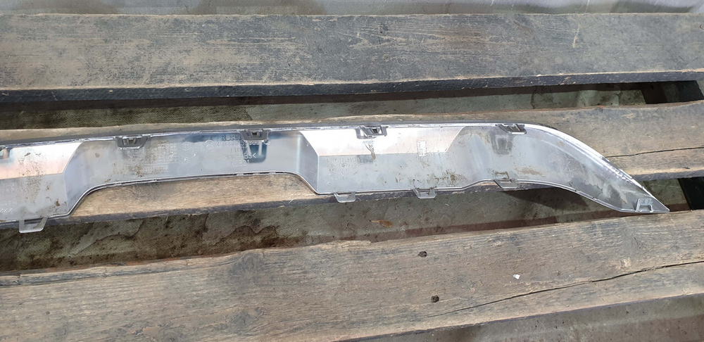 Накладка заднего бампера Mercedes GLE (W166) 15-18 Б/У Оригинал A1668857622