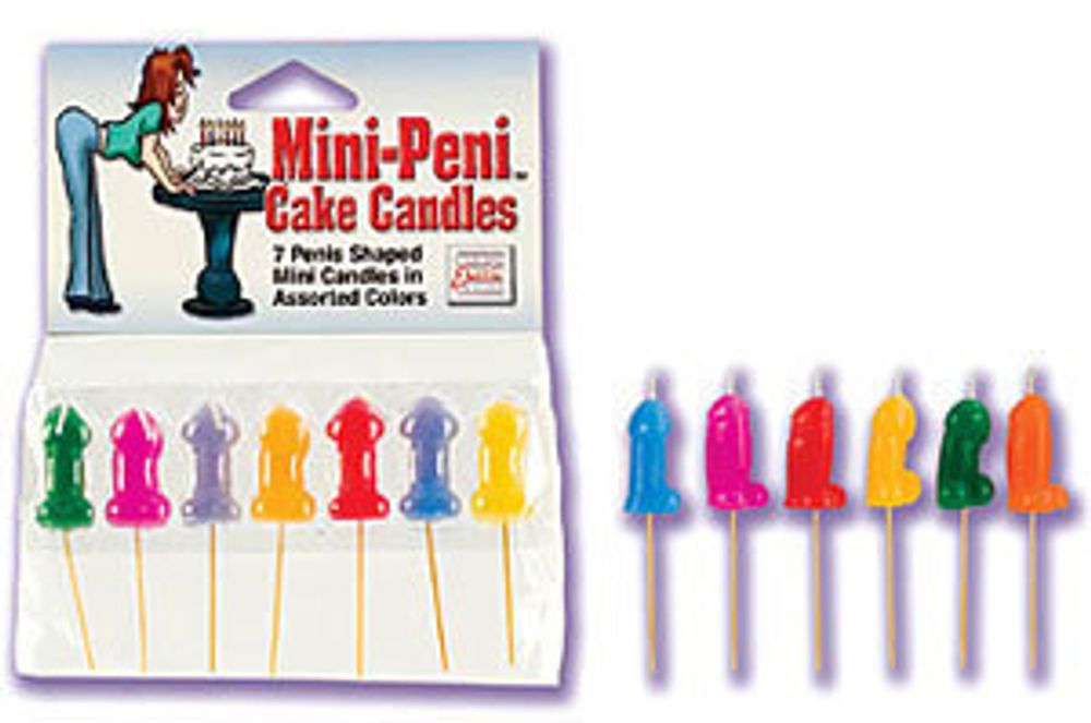 Свечи-фаллосы для торта
