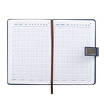 Ежедневник Basir, с калькулятором, формат А5, материал-кожезаменитель, 140 листов, размер 14,5*21 см