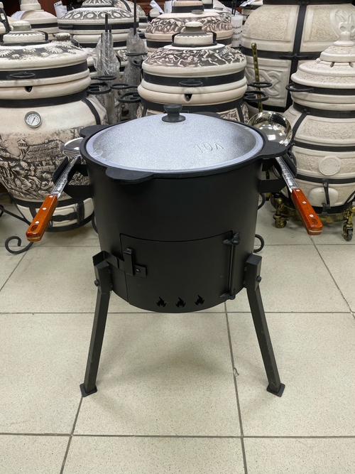 Казан + печь и подарки.