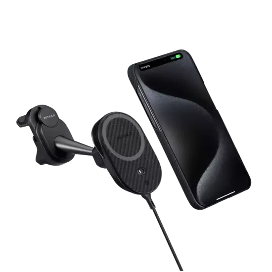 Pitaka MagEZ Pro 2.0 автомобильное зарядное устройство / магнитный держатель, крепление в решетку