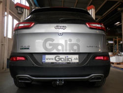 Оцинкованный фаркоп на Jeep Cherokee KL 2014-2018 (без электрики), Galia J013A
