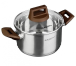 Кастрюля 4,4л нерж сталь ВЕНЕРА 22*135м КАТУНЬ