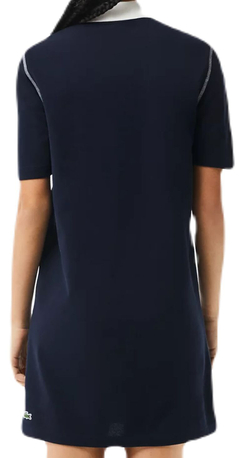 Теннисное платье Lacoste Sport Roland Garros Edition Pique Dress - Blue
