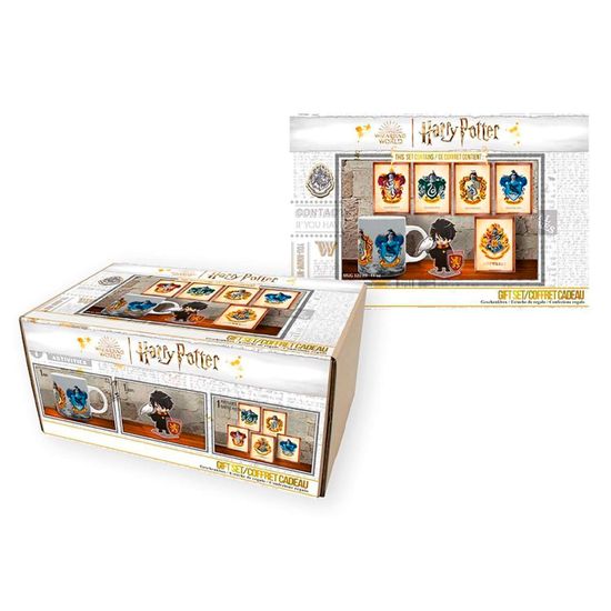 Набор подарочный Harry Potter Hogwarts Кружка 320мл + Акриловая фигурка + Открытки ABYPCK281 (10013160/201124/5201389/3, Китай)