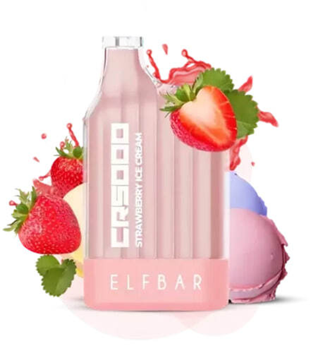 ELFBAR CR5000 - Strawberry Ice Cream (5% nic)