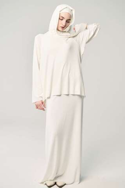 Юбка база прямая белая